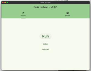 Palia on Mac launcher